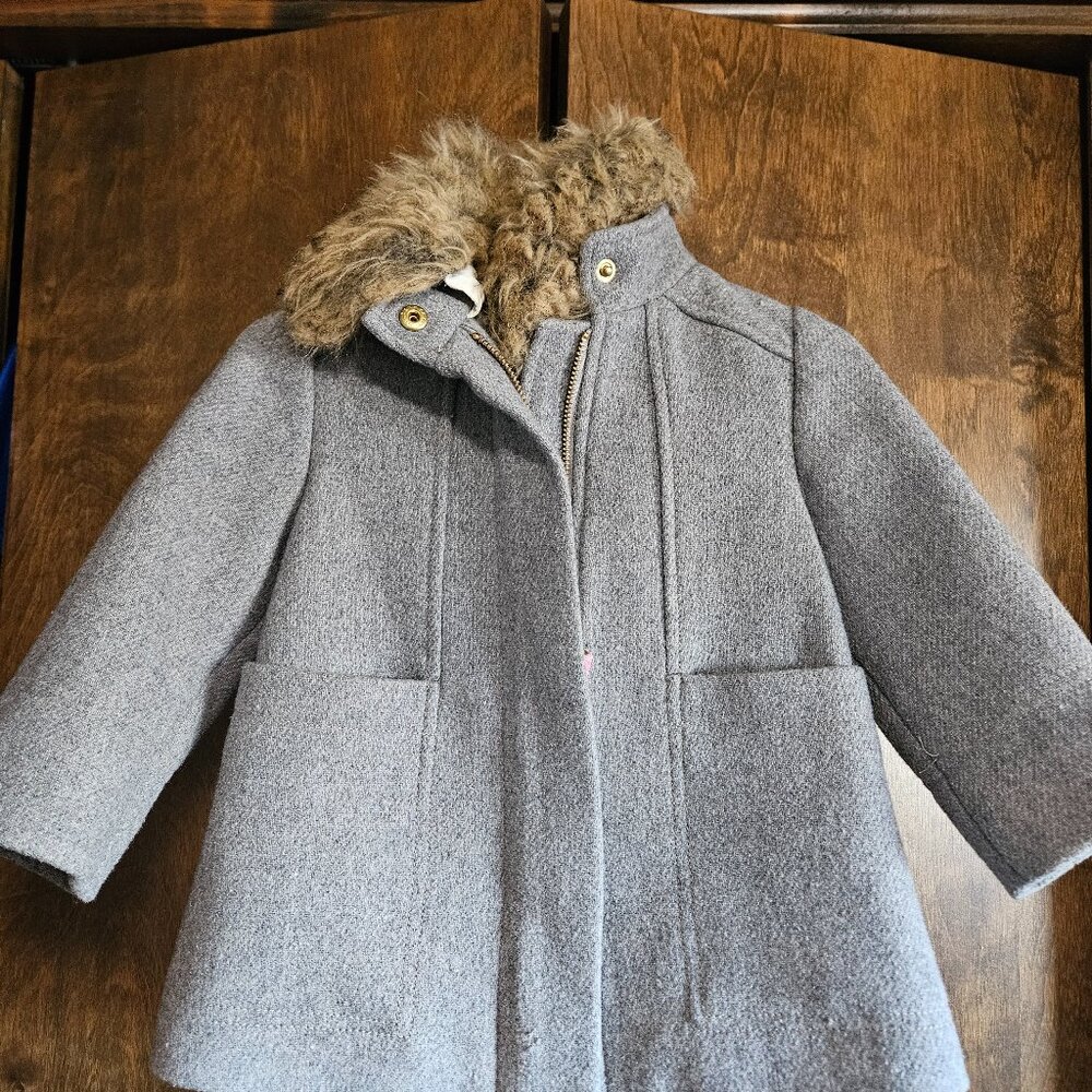 Crew Cuts Wool Blend Coat